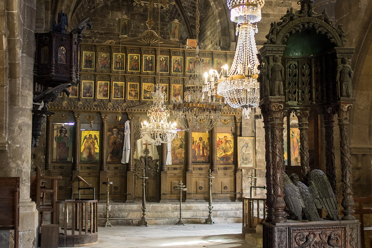 Abbey interior